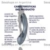 Curvy Trinity 1 Estimulacion clitorial mediante ondas de presion y de punto G mediante vibracion